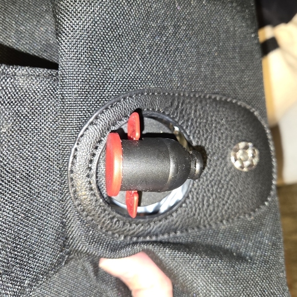 Porto Vino Canvas Tote Bag with Tan Handles - Picture 7 of 7